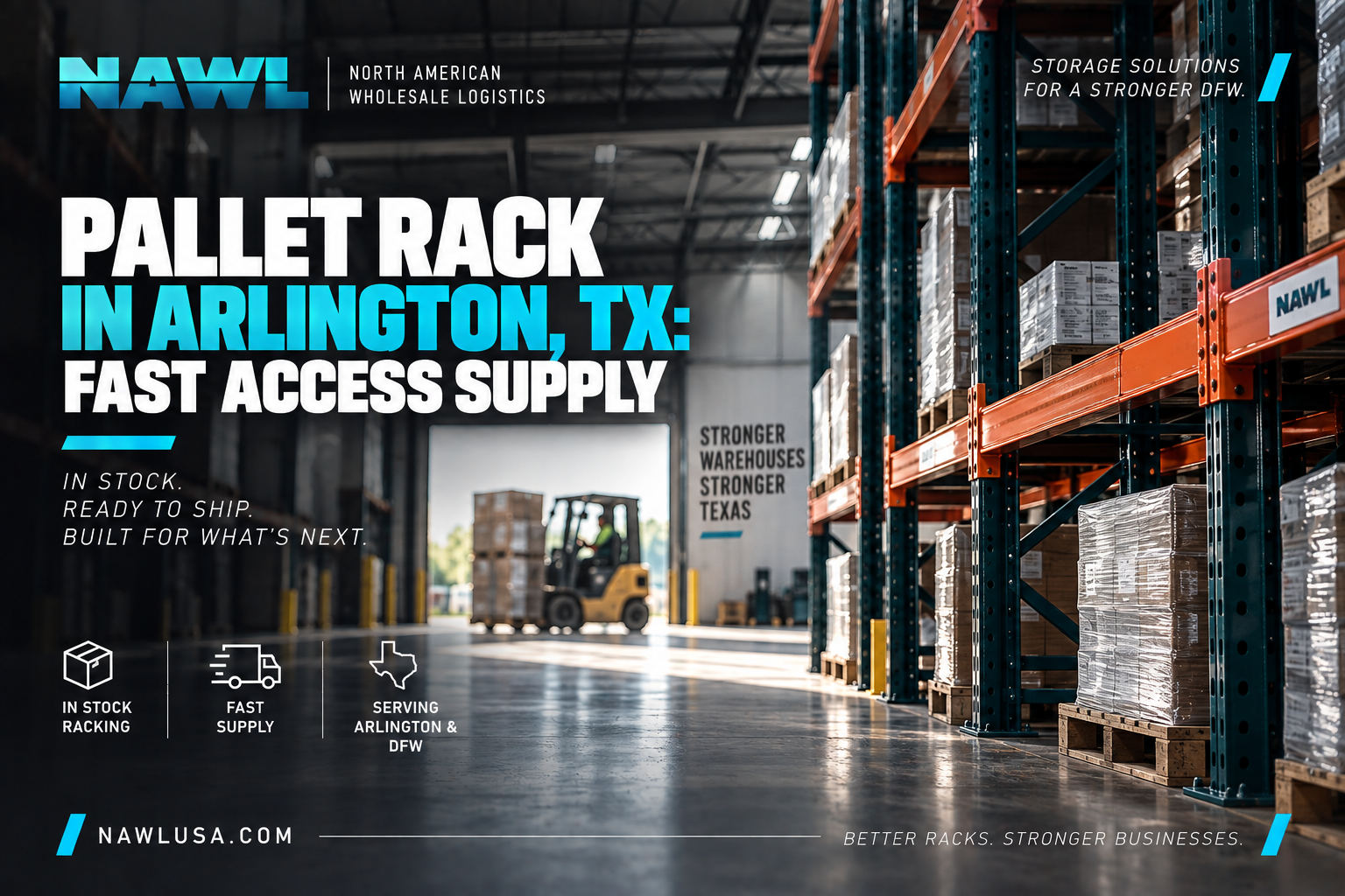 Pallet Rack in Arlington, TX: Fast Access Supply