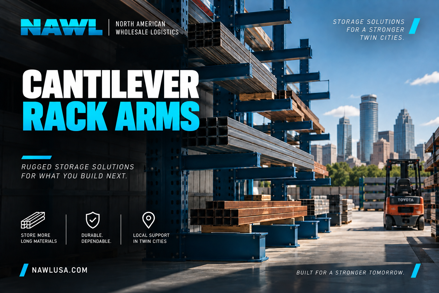 Cantilever Rack Arms