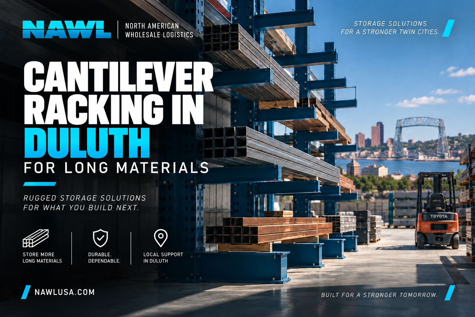 Cantilever Racking in Duluth