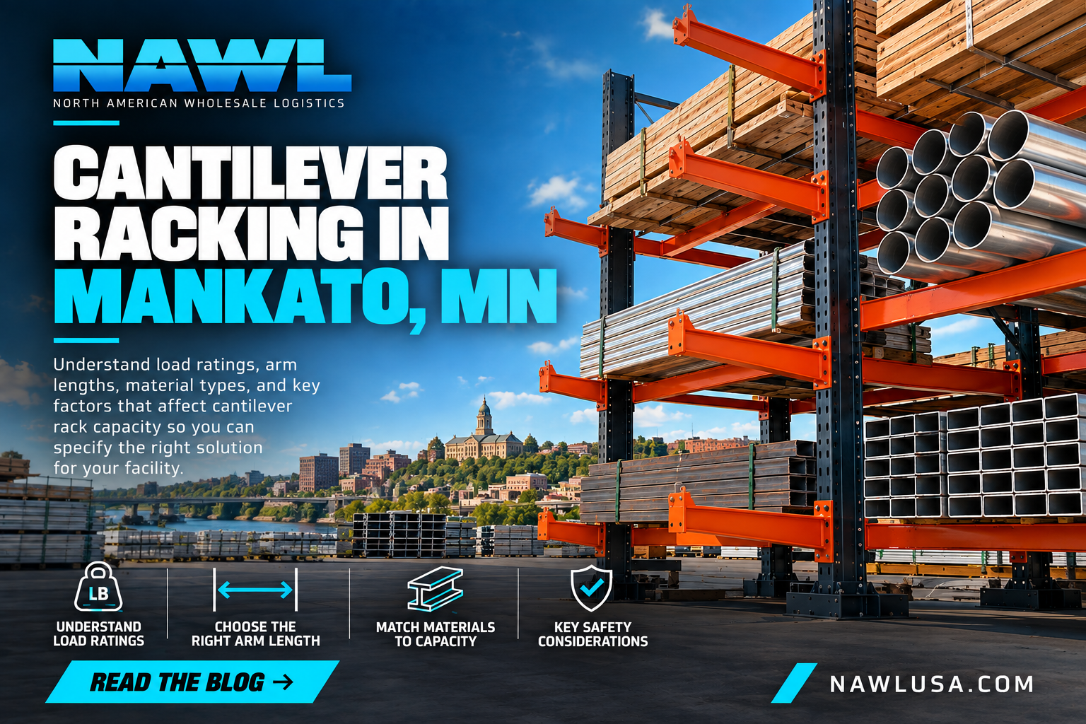 Cantilever Racking in Mankato, MN