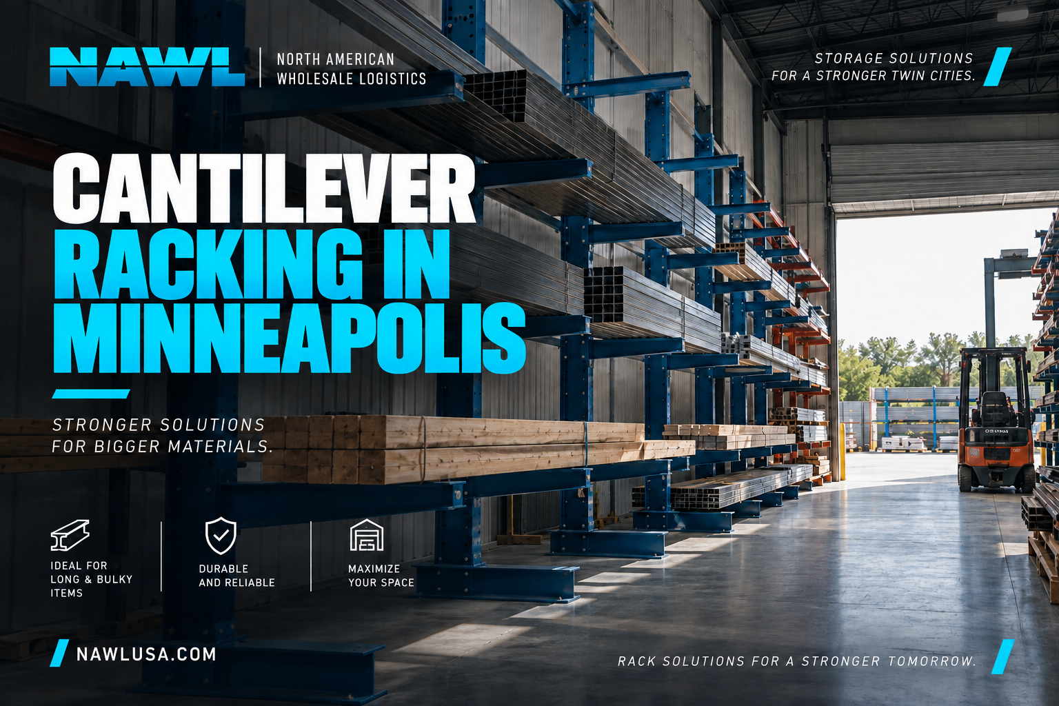 Cantilever Racking in Minneapolis