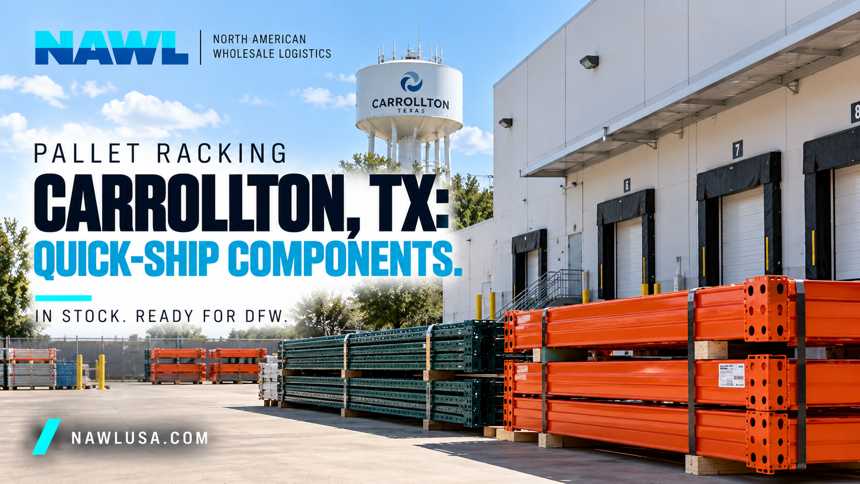 Pallet Racking Carrollton, TX: Quick-Ship Components