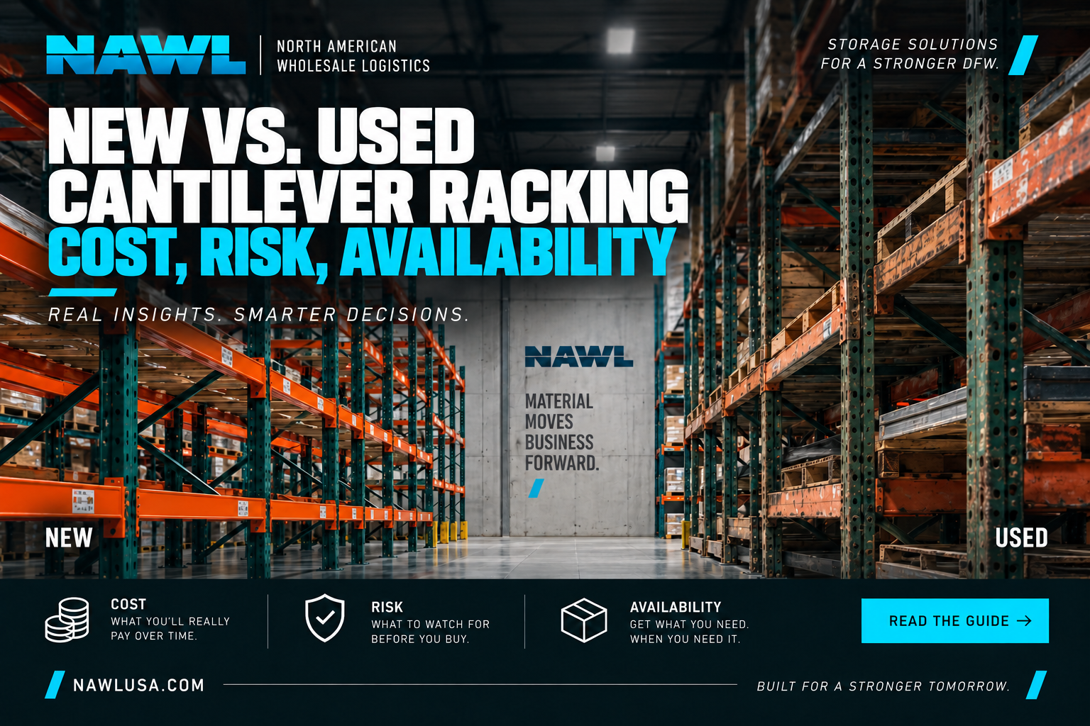 New vs. Used Cantilever Racking