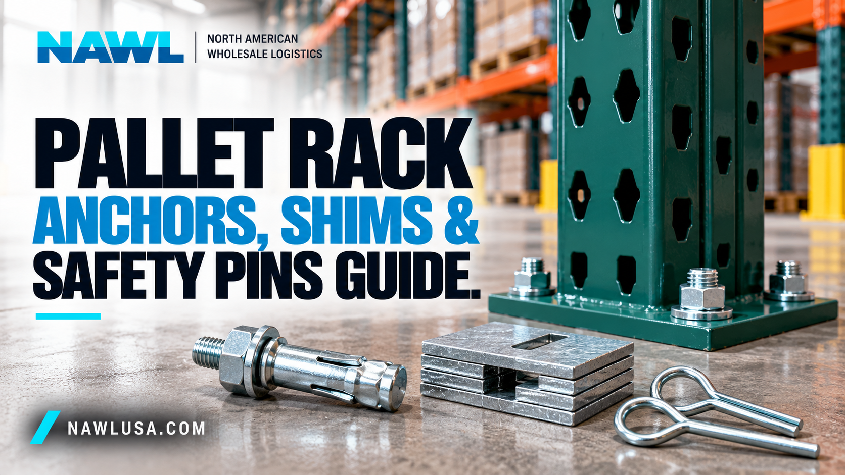 Pallet Rack Anchors, Shims & Safety Pins Guide
