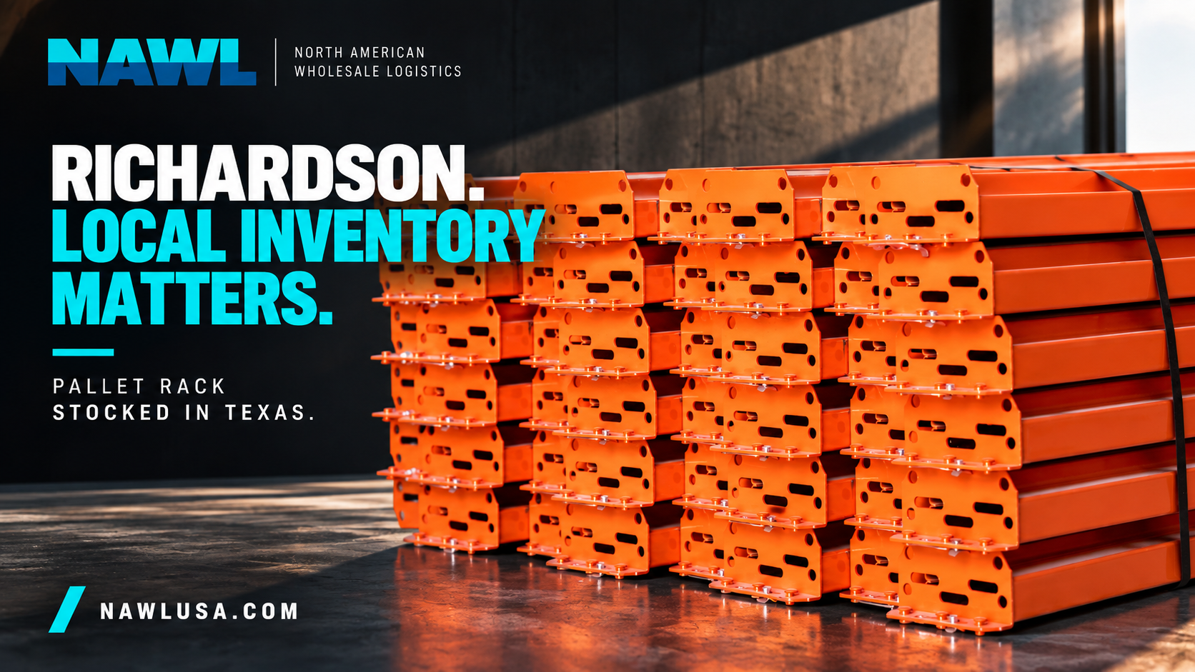 Richardson Warehouse Racking: Local Inventory Matters