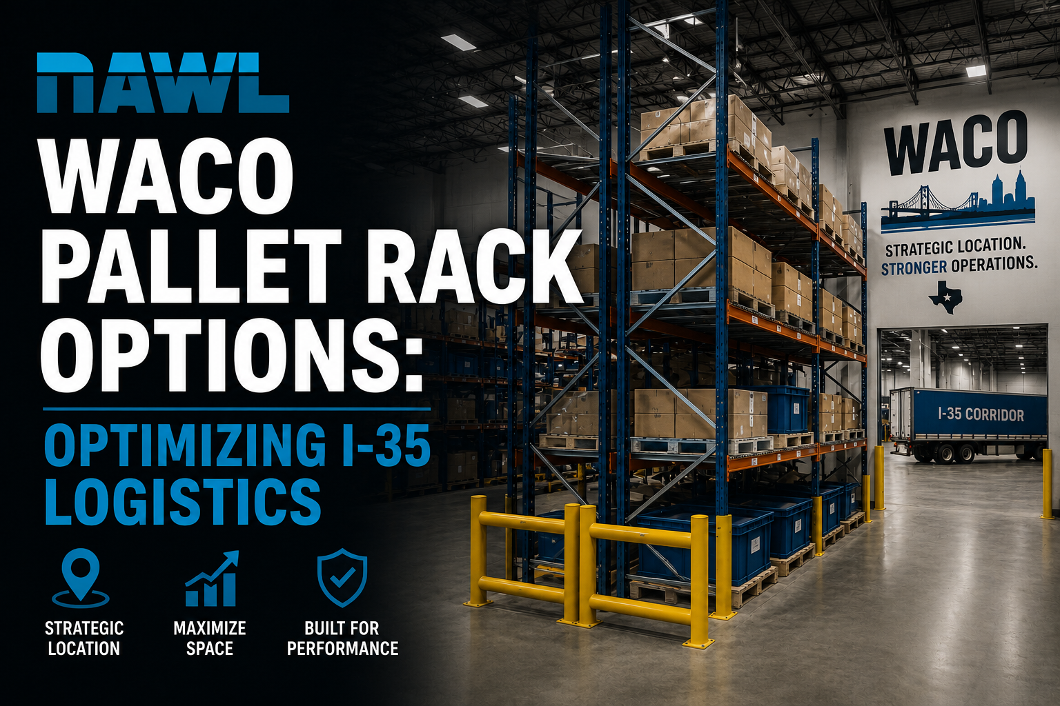 Waco Pallet Rack Options: Optimizing I-35 Logistics